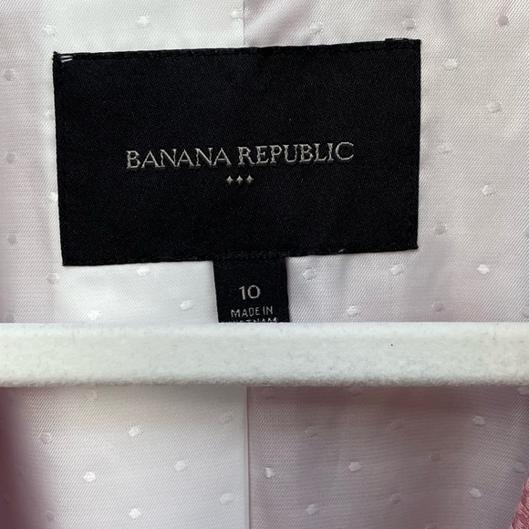 Banana Republic Pink Textured Academy Blazer, size 10 - Picture 3 of 8